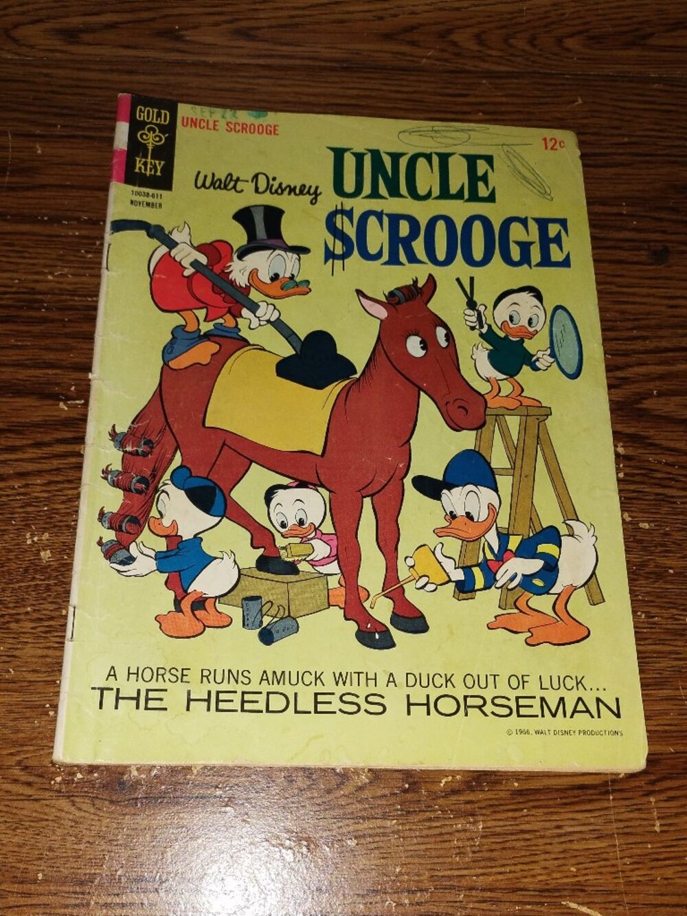 Walt Disney's Uncle Scrooge #66 (Gold Key Comics, 1966)